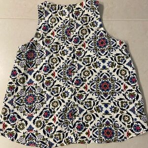 Ann Taylor Factory Floral Sleeveless Blouse